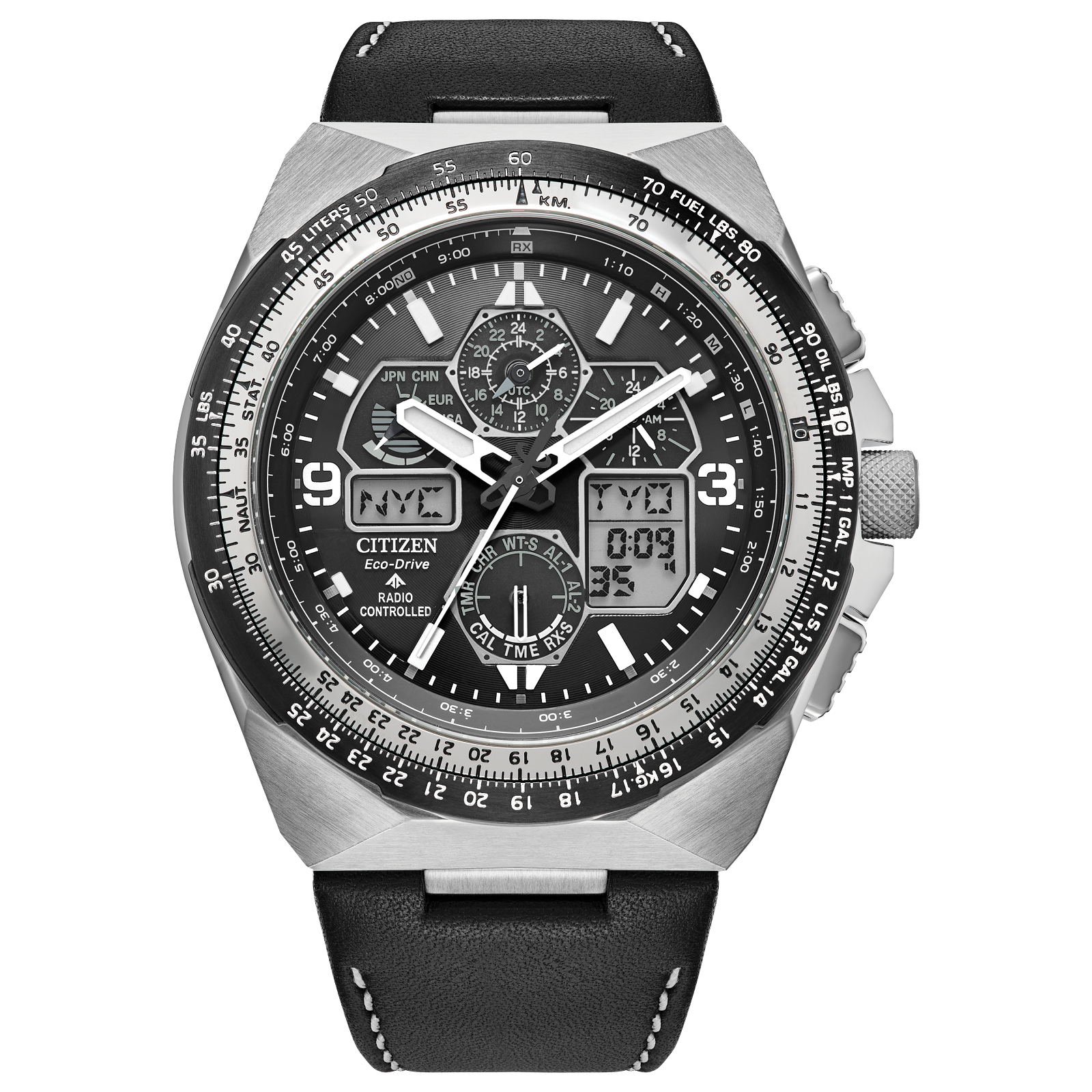 Reloj Citizen Promaster Skyhawk A-T Cronómetraje Atómico JY8149-05E | Elegancia relojería